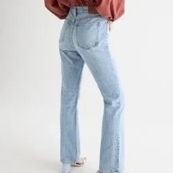 J. Crew Light Blue Women Jeans - Full Length Demi Boot - Picture 2 of 3